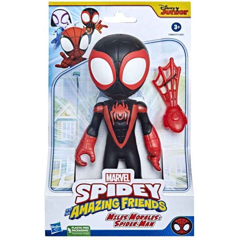 HASBRO - Spidey Amazing Friends Supersized Figura accion Miles Morales Hasbro