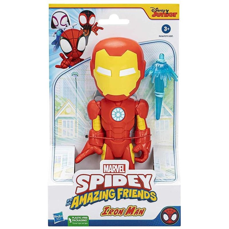 HASBRO - Marvel Spidey and His Amazing Friends Super Size Iron Man Hasbro