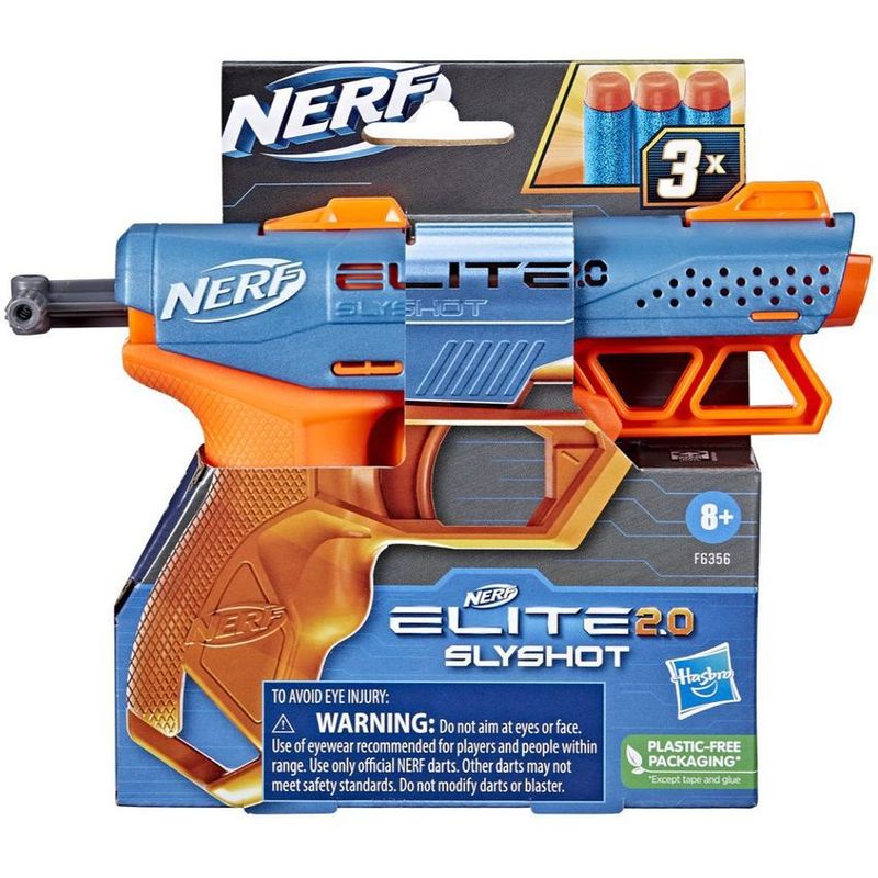 HASBRO - Lanzador Nerf Elite 2.0 Single Shot Hasbro