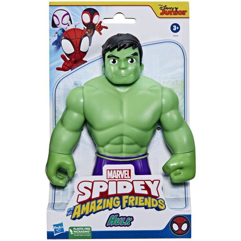 HASBRO - Spidey And His Amazing Friends Figura De Accion Hulk Gigante Hasbro