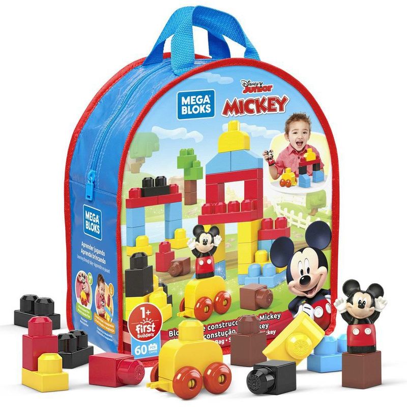 MEGA BLOKS - Mega Bloks Disney Juguete De Construcción Bolsa De Mickey Mattel