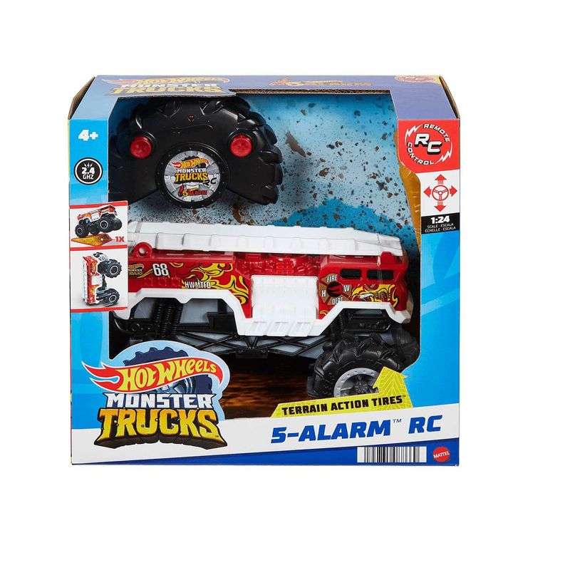 HOT WHEELS - Hot Wheels Radio Control Monster Trucks Escala 124 Mattel…