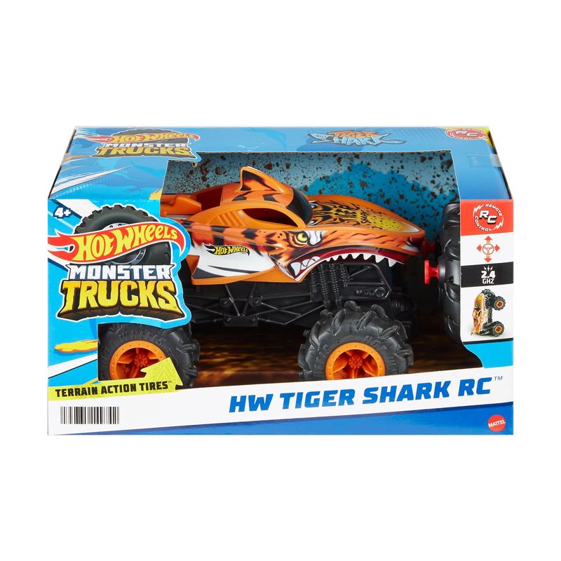 Hot Wheels Radio Control Monster Trucks Escala 124 Mattel… HOT