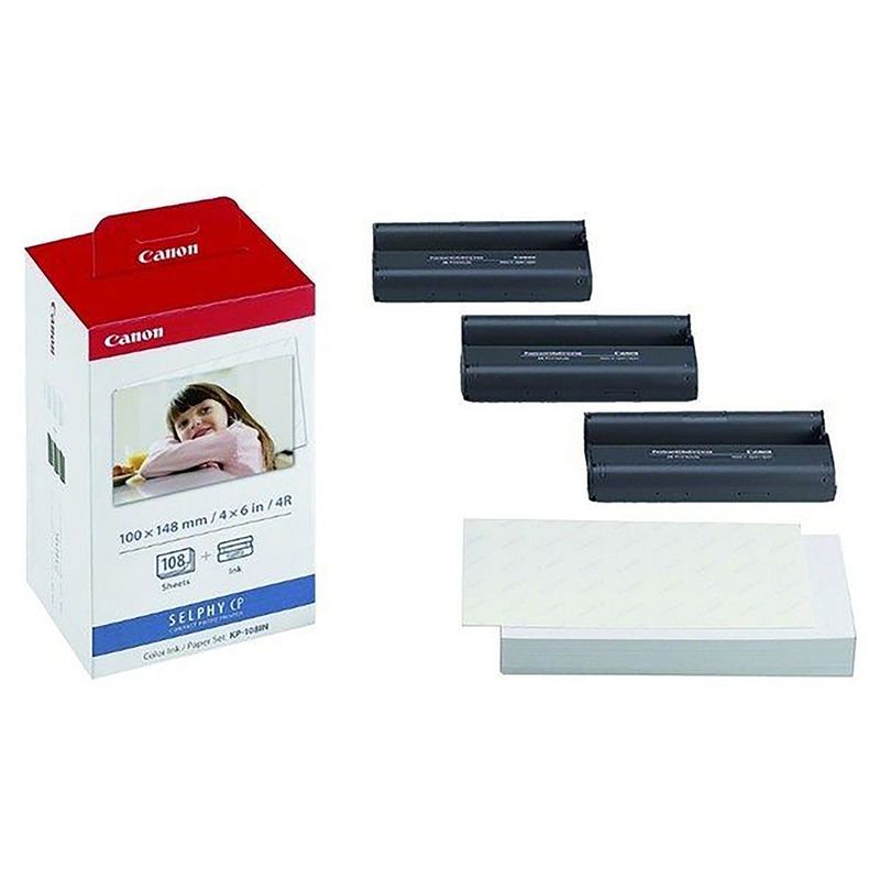 CANON - Kit De Papel Fotográfico Canon KP-108IN