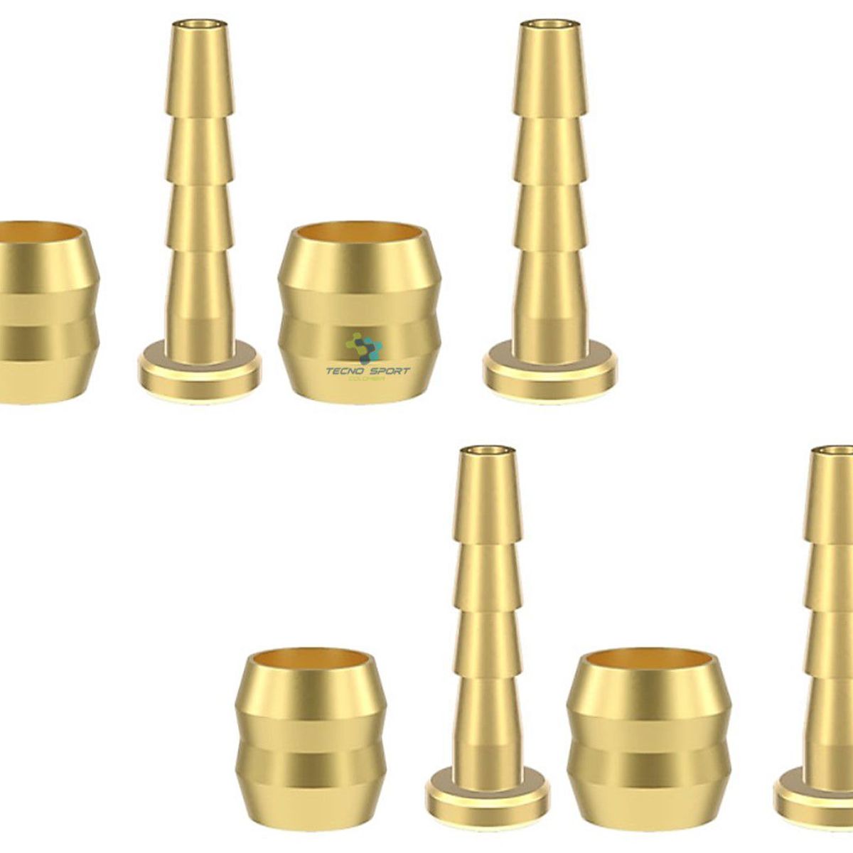 GENERICO - Pin Oliva Freno Disco Shimano Hidráulico Bh59 Kit X4 Sets