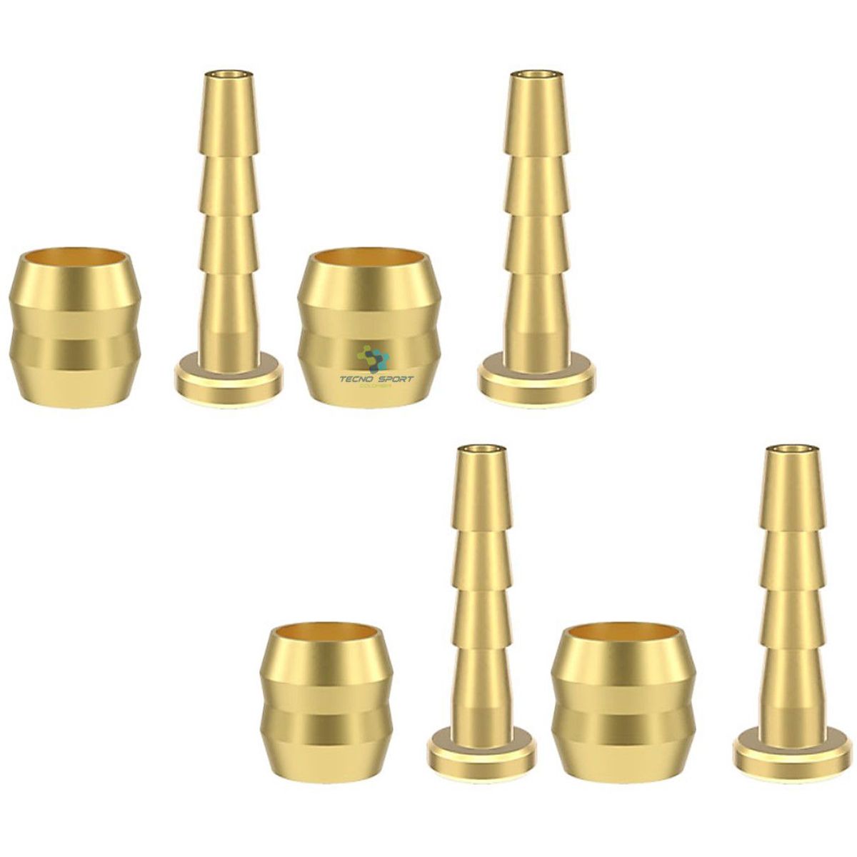 GENERICO - Pin Oliva Freno Disco Shimano Hidráulico Bh59 Kit X4 Sets