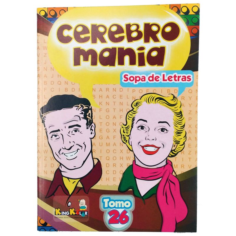 GENERICO - Combo Libros Sopas De Letras Cerebromania X 2 Unidades