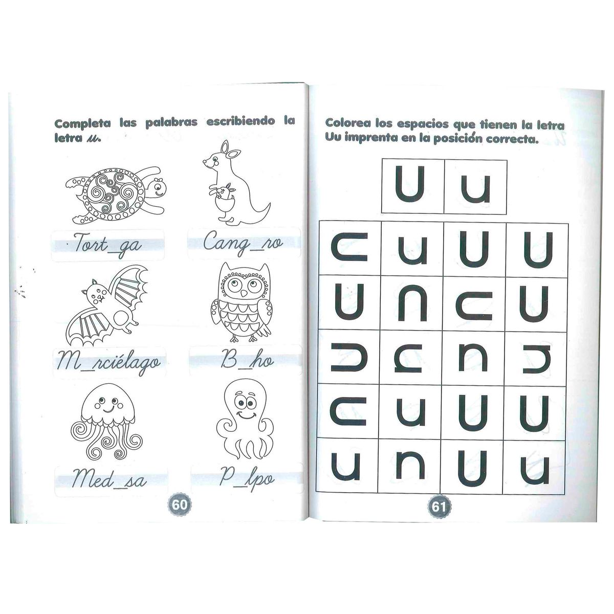 BOOKS - Cartilla de Trabajo Leito Aprendamos Las Vocales para Niños