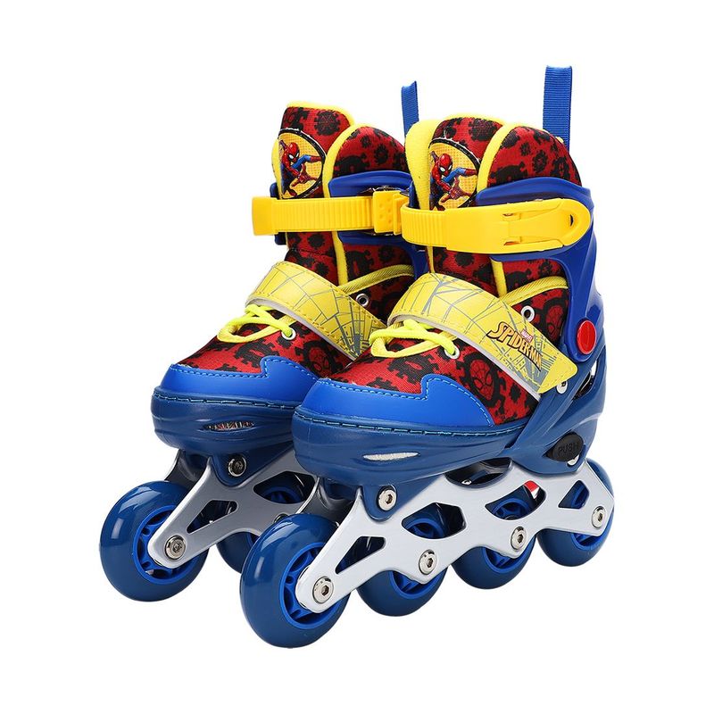 MARVEL - Patines en Linea Spiderman T-S 31-34 Chasis en Aluminio