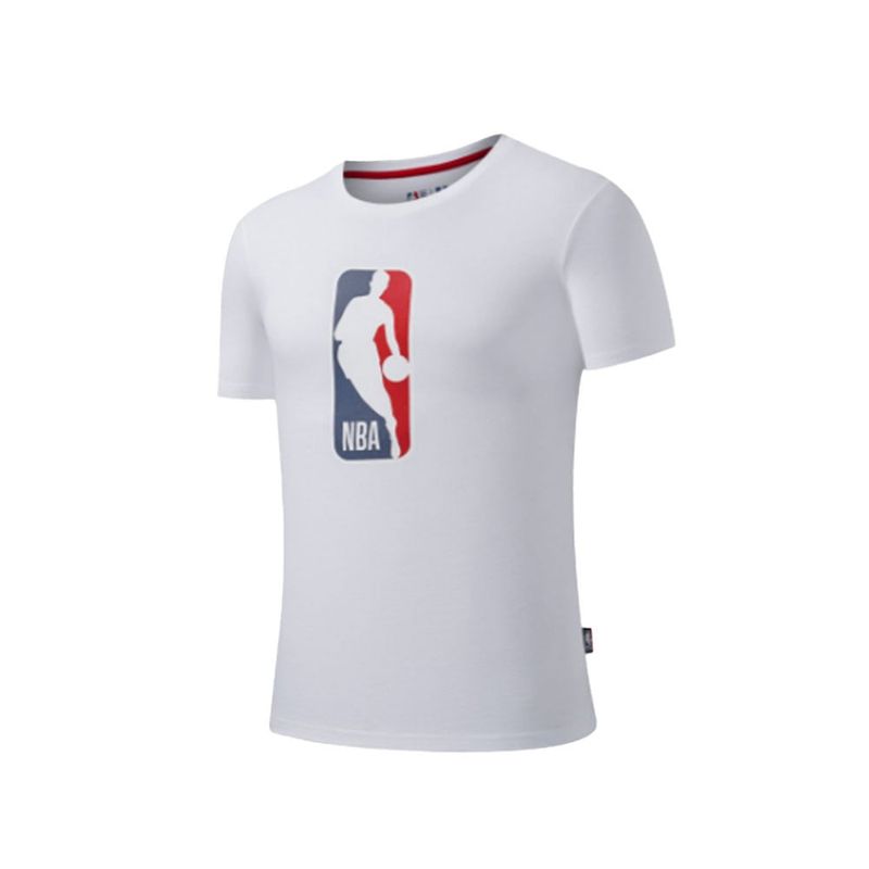 NBA - Camiseta Deportiva Hombre NBA - Blanco