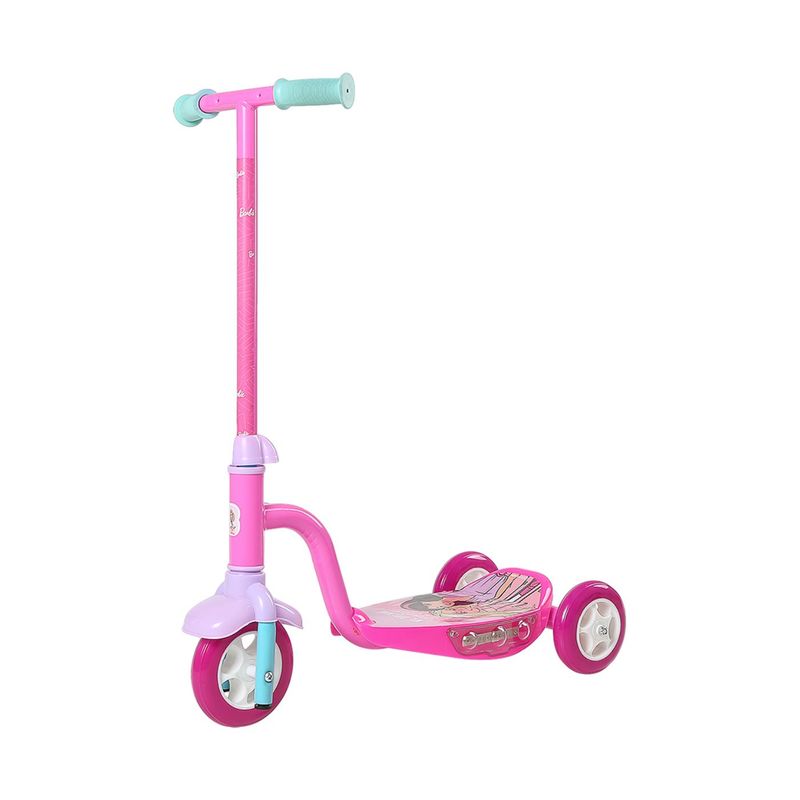 BARBIE - Patineta Scooter Flashing Barbie 3 Ruedas Niña