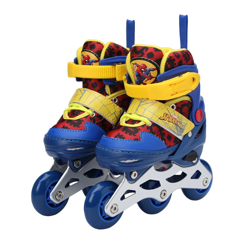 MARVEL - Patines en Linea Spiderman T-SS 27-30 Chasis de Aluminio