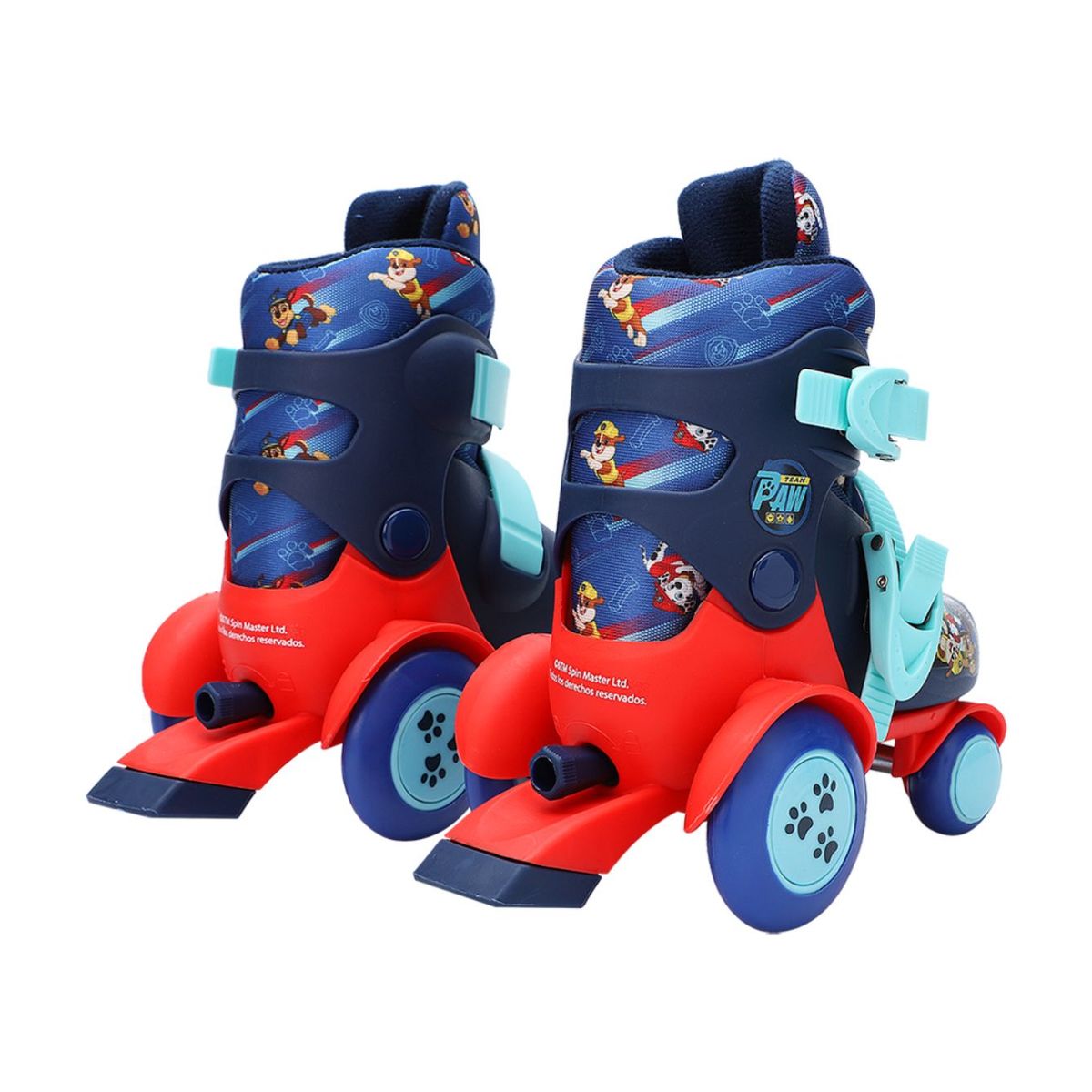 PAW PATROL - Patines Paw Patrol de 4 Ruedas Preescolar Ajustables T 27-30