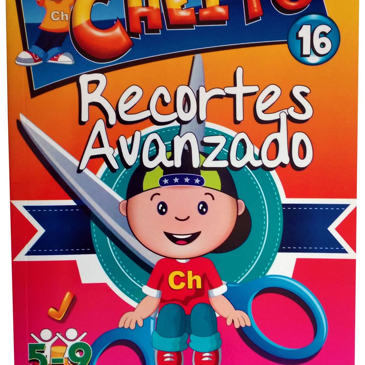GENERICO - Cartilla Libro Infantil Cheito Recortes Avanzado Para Niños