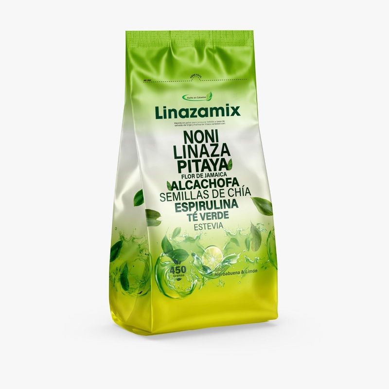 GLOBAL NUTRITION - Colon cleanser fibra natural 450gr sabor limon - menta