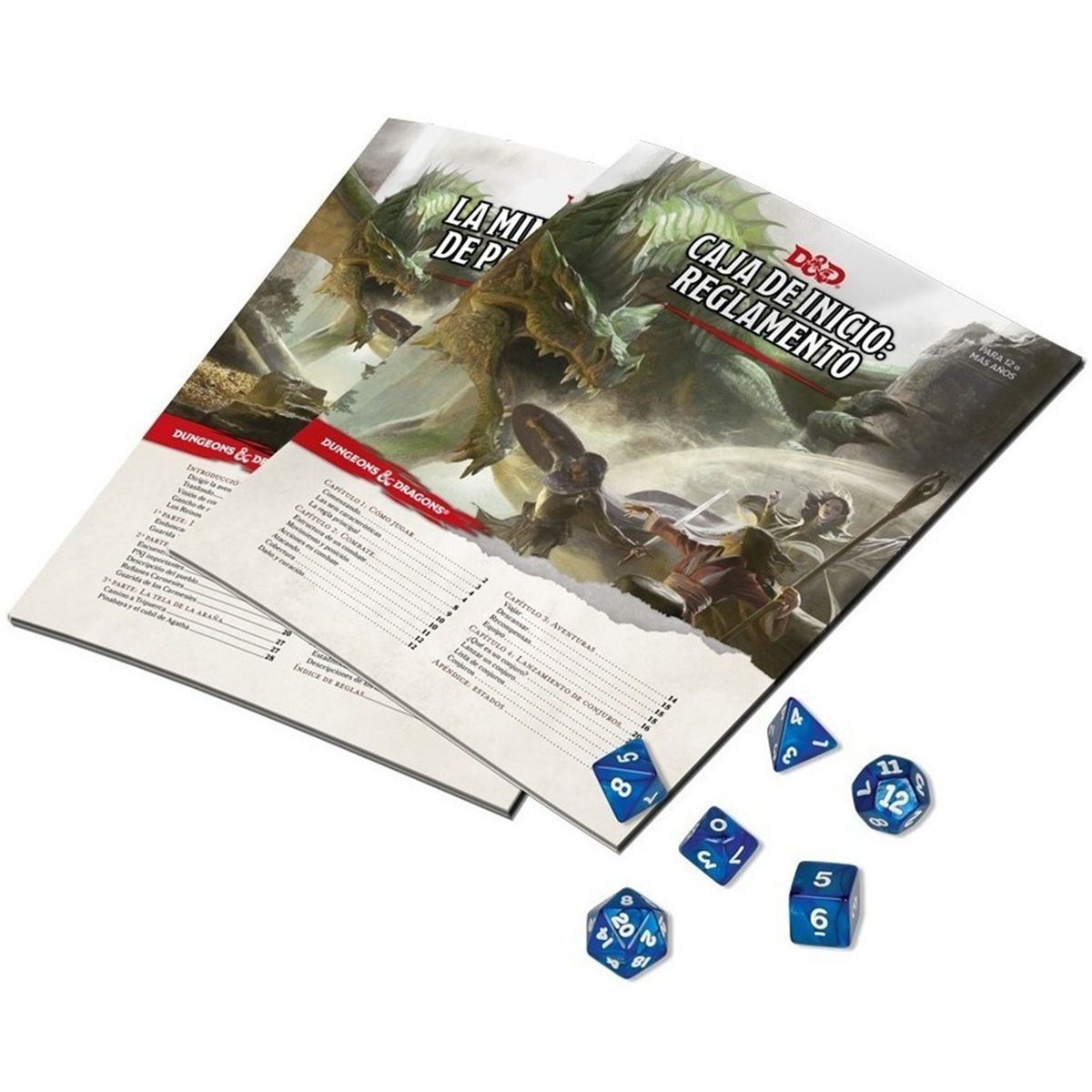 ASMODEE - Calabozos Y Dragones Caja De Inicio Juego De Mesa Español