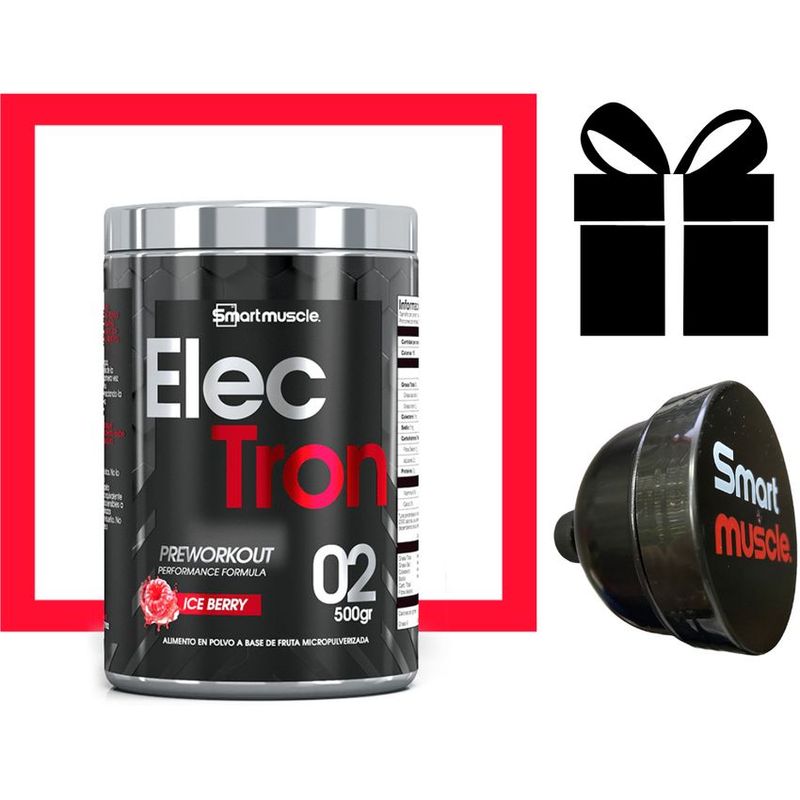 GLOBAL NUTRITION - Electron Pre-Entreno 600gr Smartmuscle Electric Blue