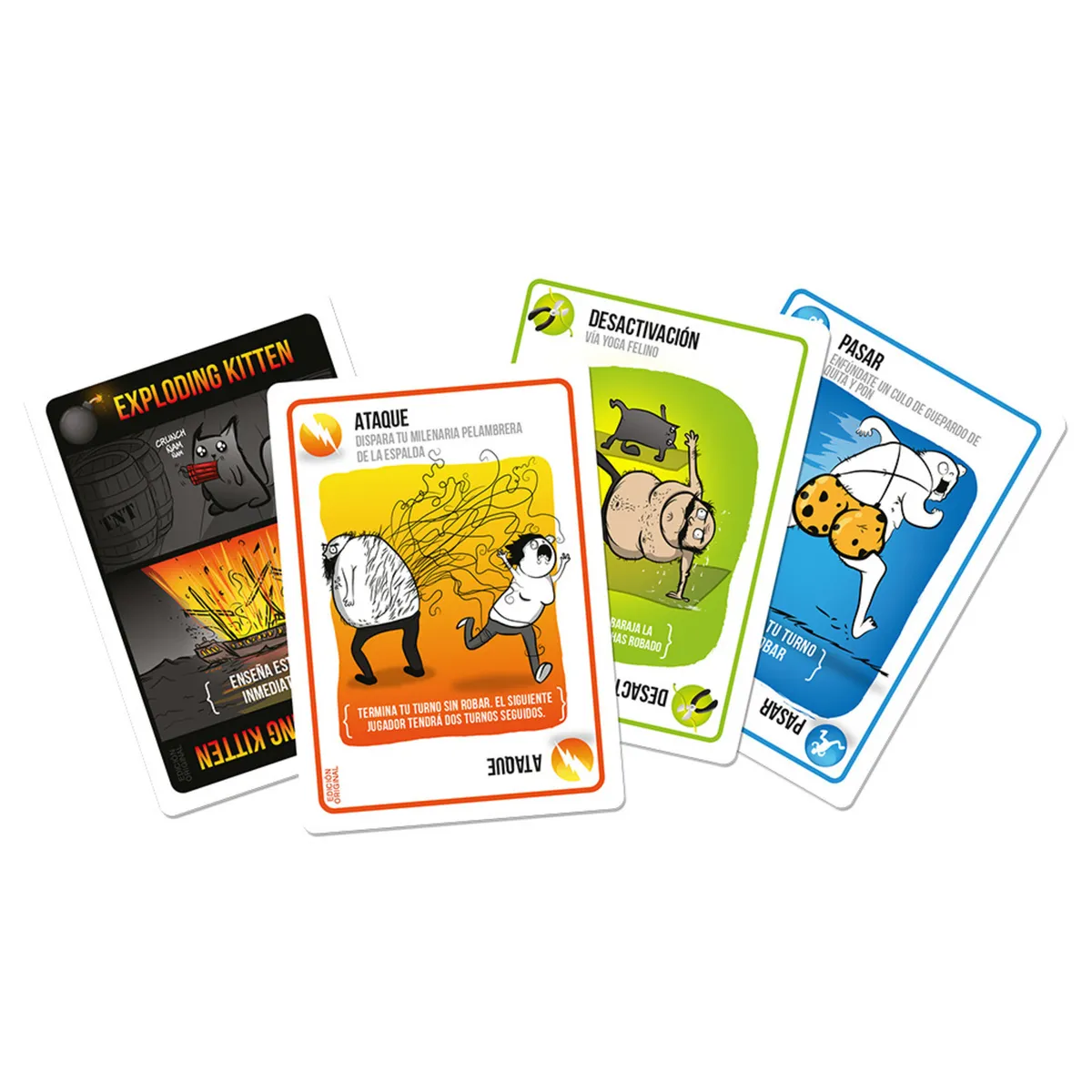 ASMODEE - Exploding Kittens Juego De Mesa Español