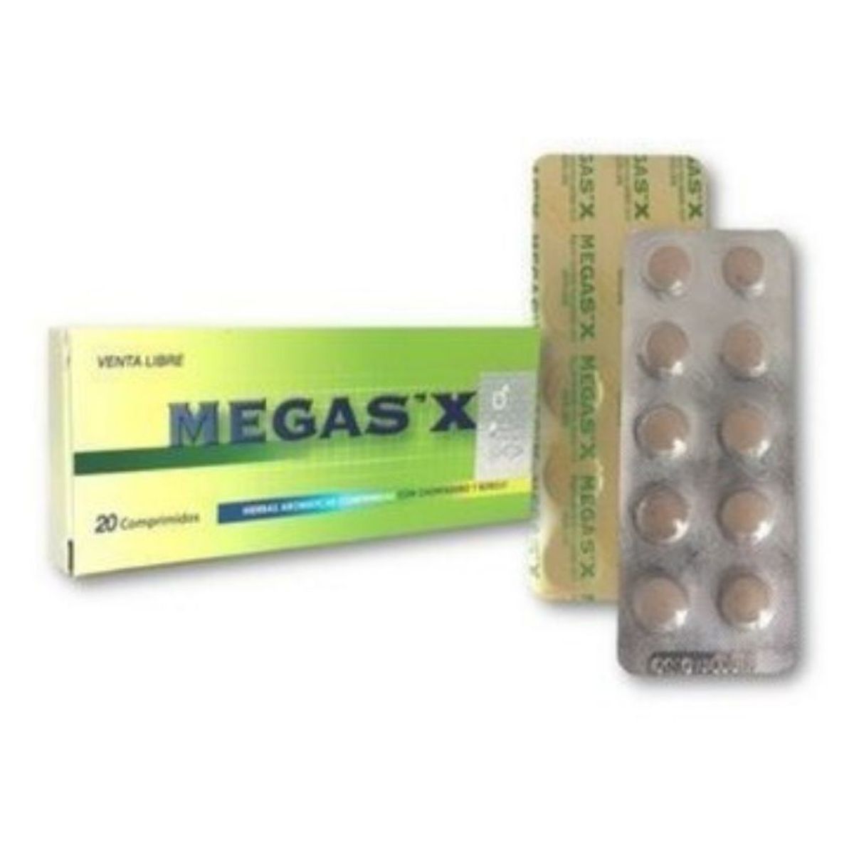 NATURAL POWER - Mega Sx 20 Tabletas - Revitalizante