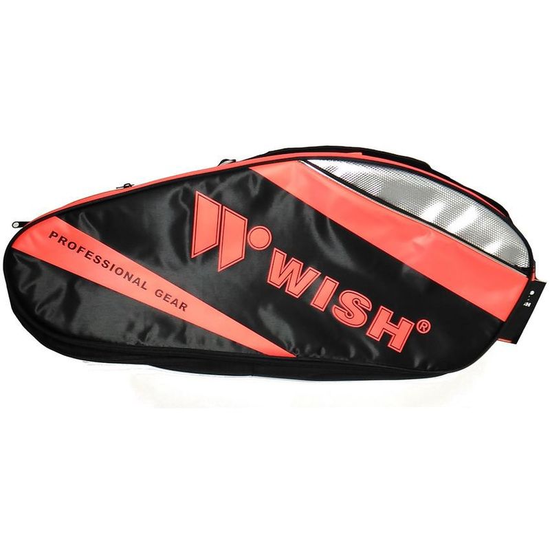 WISH - Estuche para raquetas wb-3035 - naranja/negro