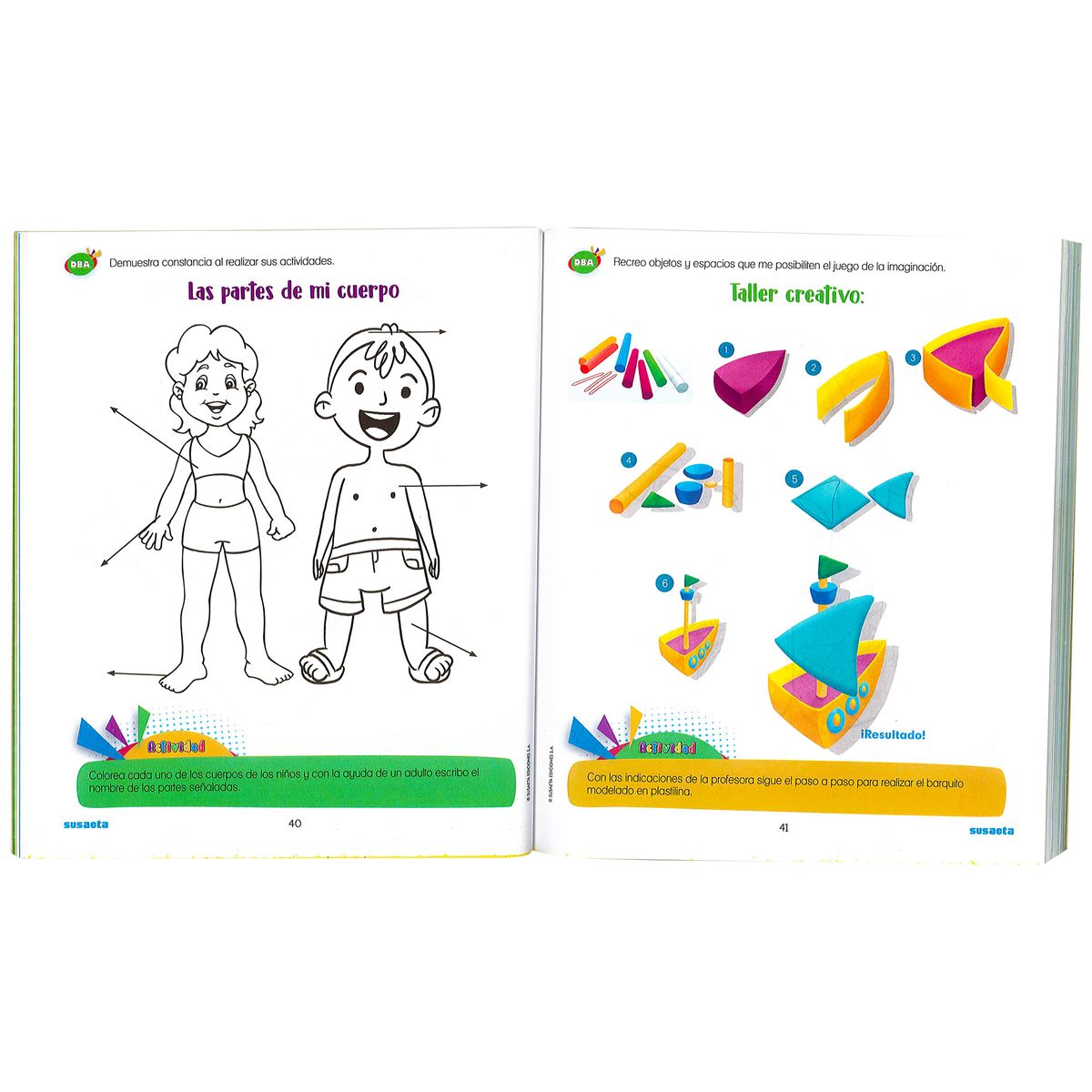 SUSAETA - Cartilla Nacho Aprestamiento Habilidades Destreza Para Niños