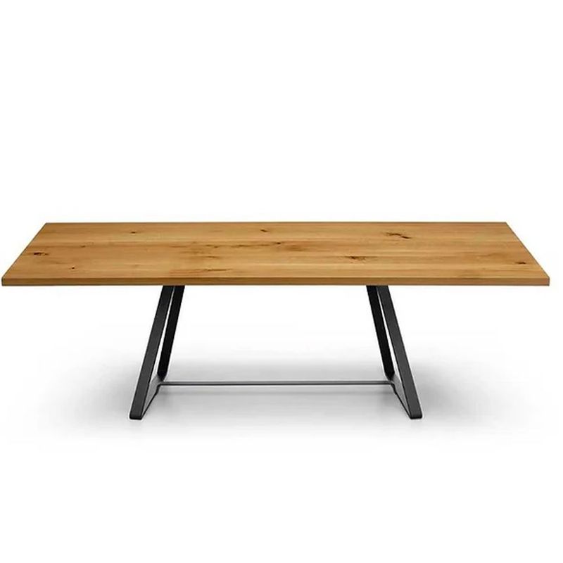 22 GRADOS DECORACION - Mesa comedor Neru 160x70cm Roble macizo natural
