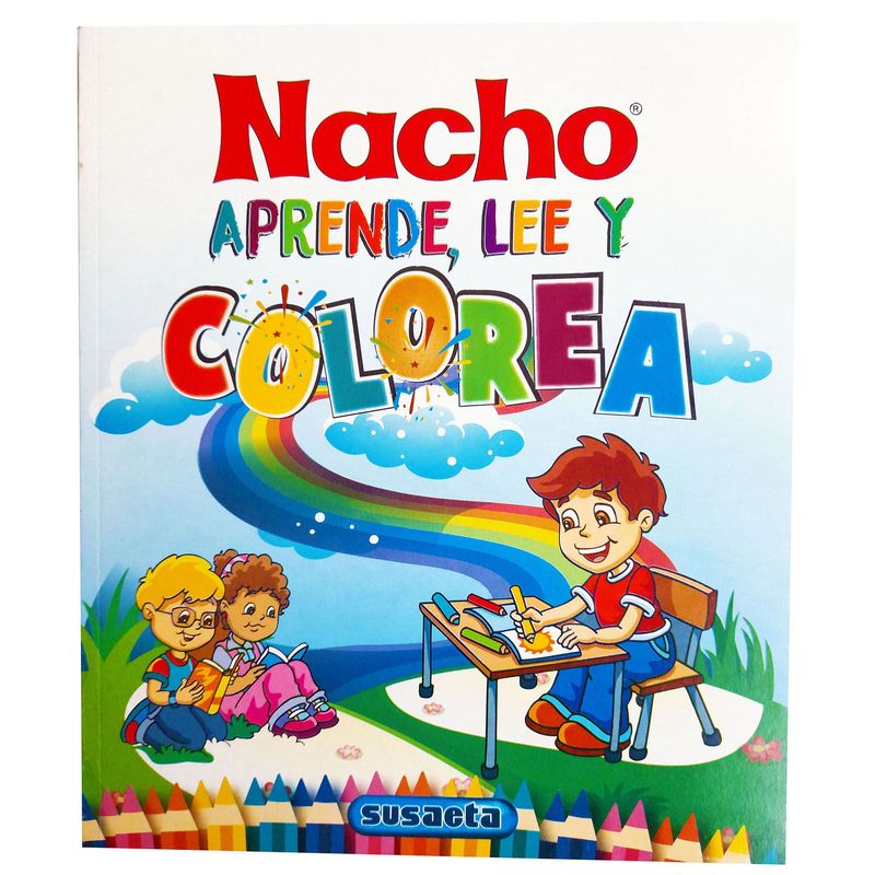 SUSAETA - Cartilla Nacho Aprende Lee Y Colorear Para Niños