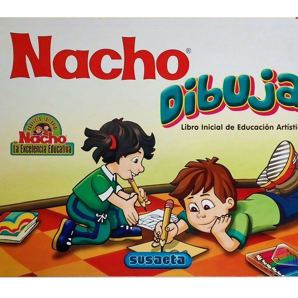 BOOKS - Cartilla Nacho Dibuja Libro Inicial De Educación Artística