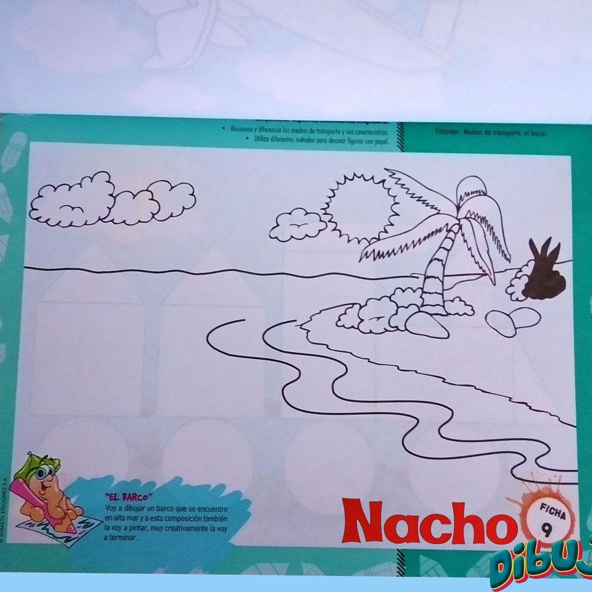 BOOKS - Cartilla Nacho Dibuja Libro Inicial De Educación Artística