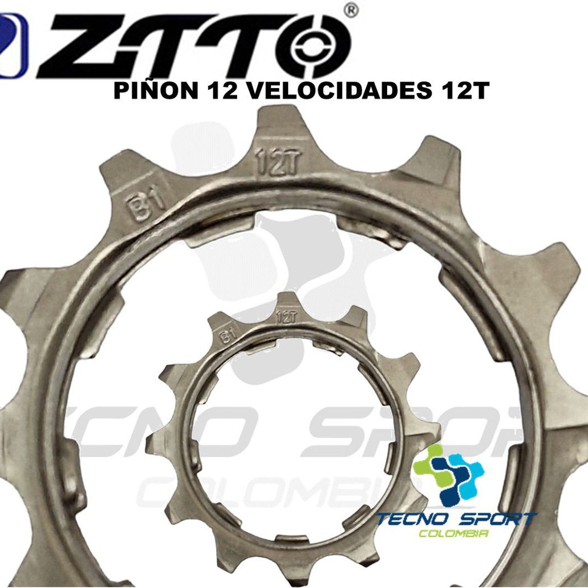 GENERICO - Piñon Cassette Bicicleta 12v 12 Dientes Individual Tipo Hg