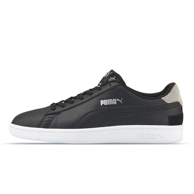PUMA - Tenis Puma Hombre Bajo Smash V2 Patchwork