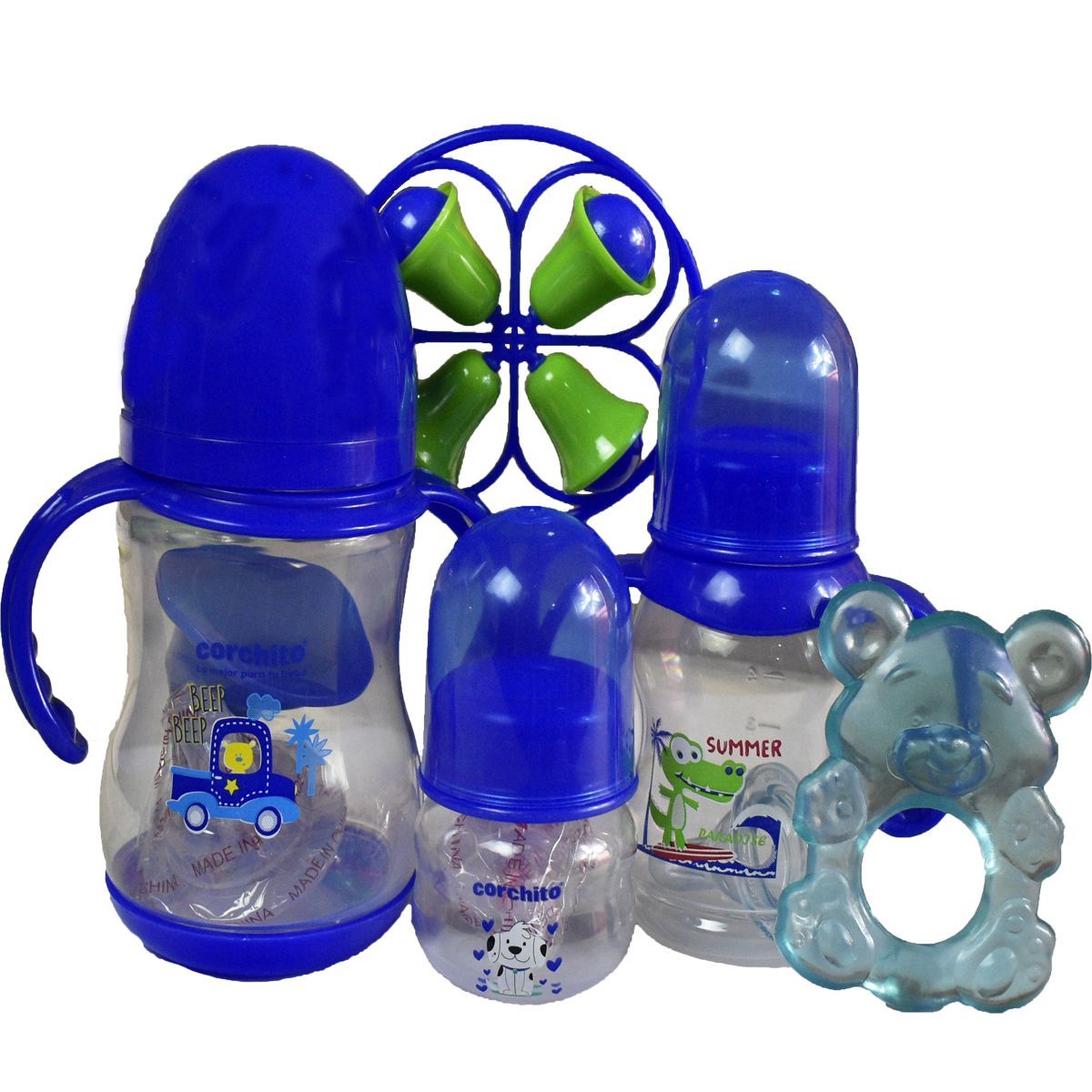 MUNDO BEBE - kit teteros biberones para bebe niño bebé