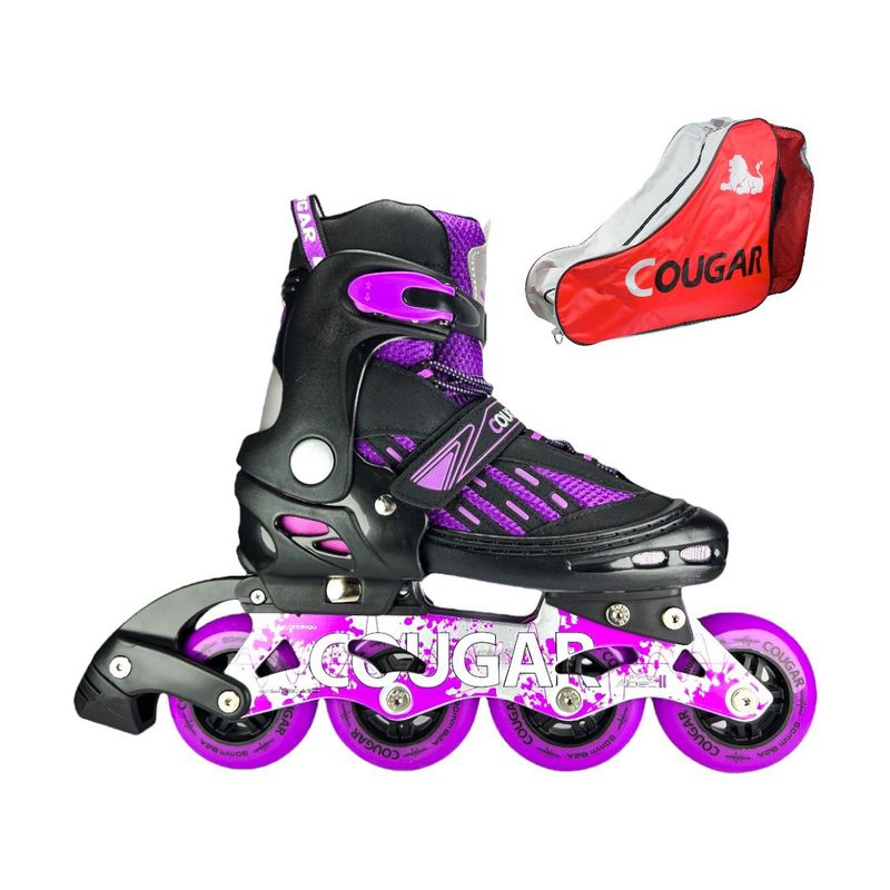 COUGAR - Patines En Linea Semiprofesionales Cougar MZS833LG2 M Morado