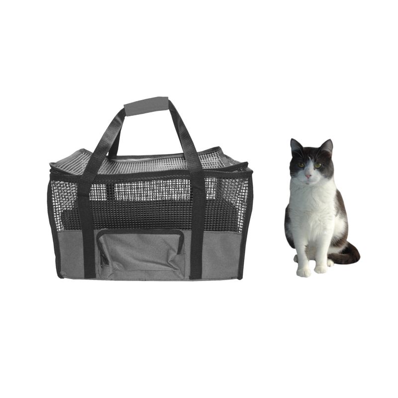 HALLY PET - Maleta Cargador Cabina Gris