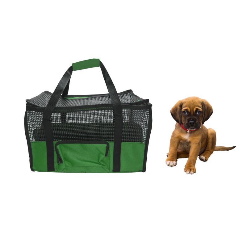 HALLY PET - Maleta Cargador Cabina Verde