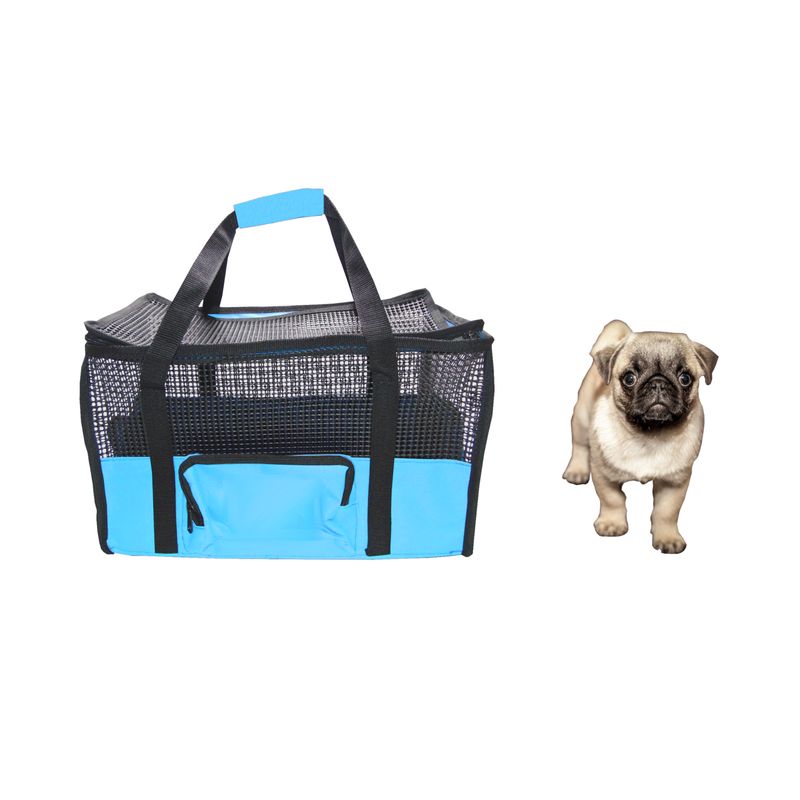 HALLY PET - Maleta Cargador Cabina Celeste
