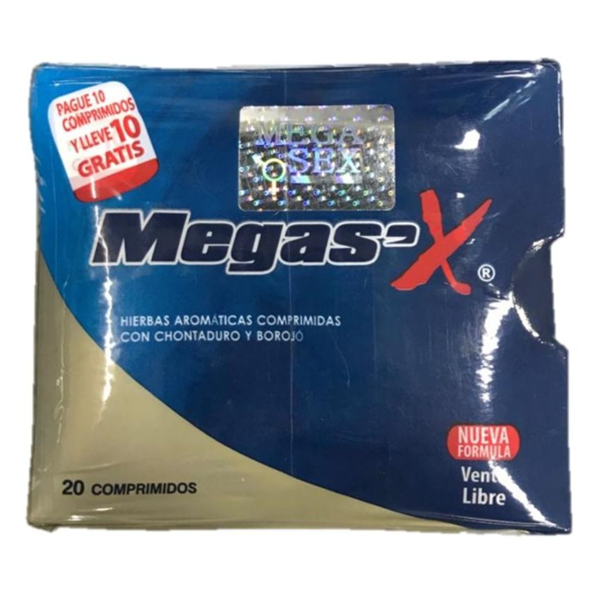 NATURAL POWER - Mega Sx 20 Tabletas - Revitalizante