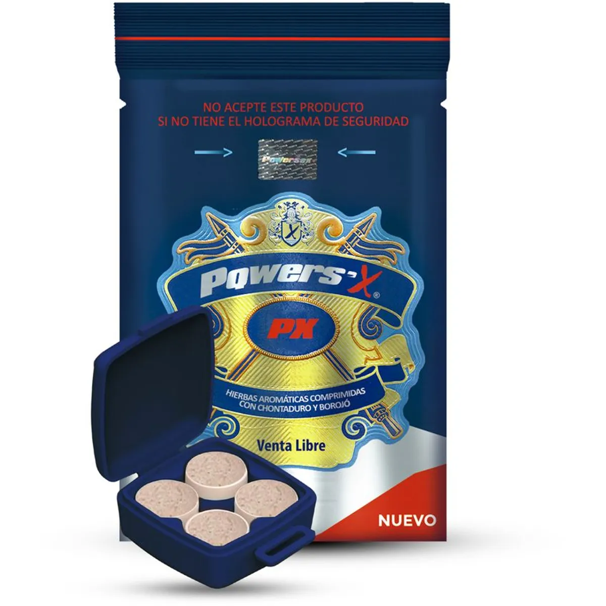 NATURAL POWER - Power Sx Revitalizante x20 Tabletas - 5 Sachet x4 tab