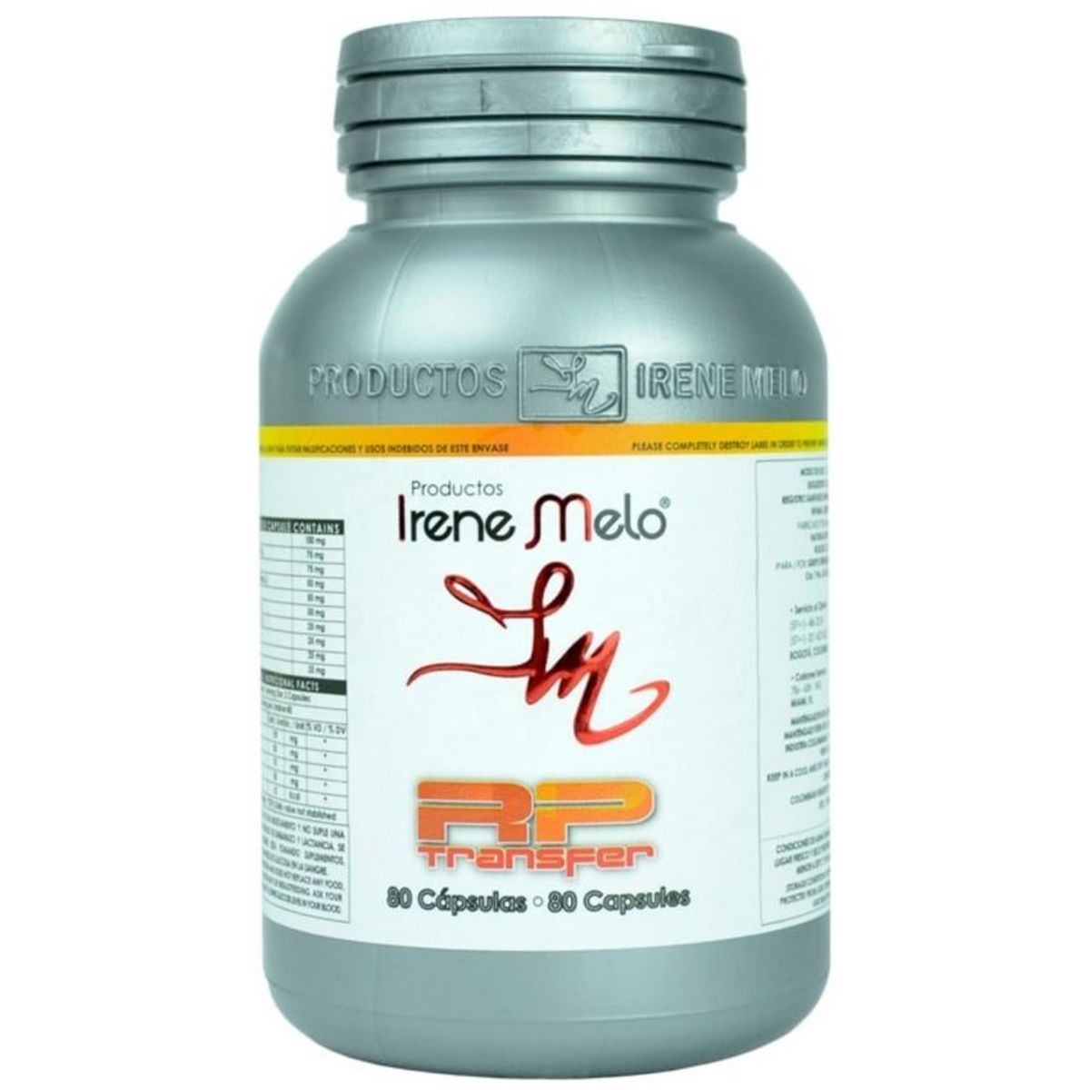 IRENE MELO - Irene melo rp transfer 80 cápsulas