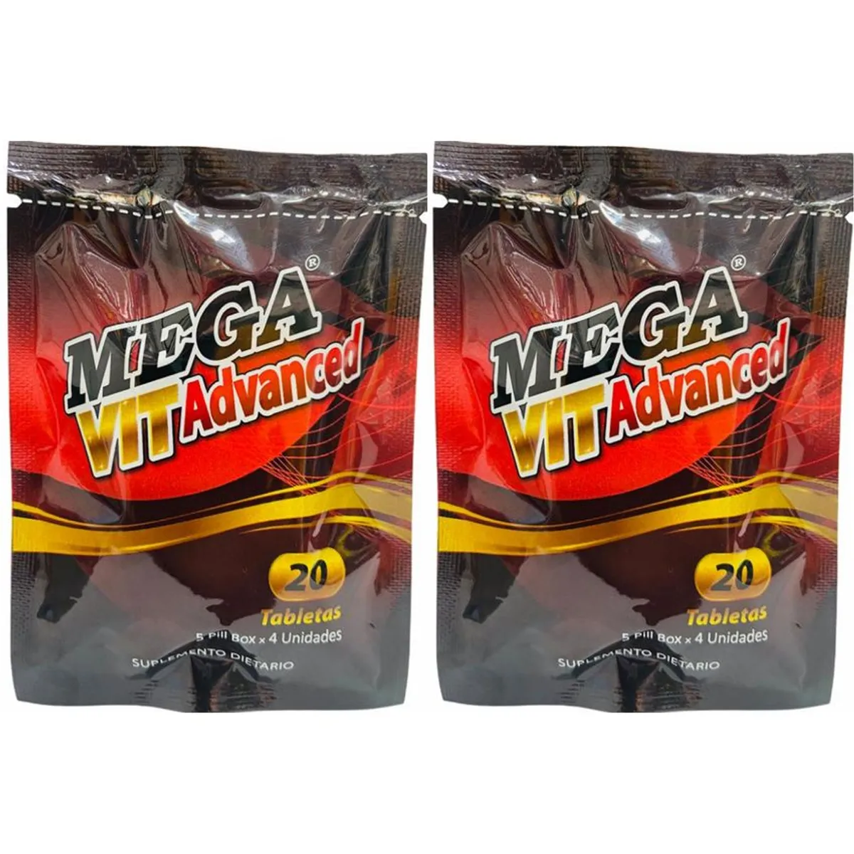 MEGA VIT ADVANCED - Mega Vit Advance x40 tabletas -  Potenciador Sexual