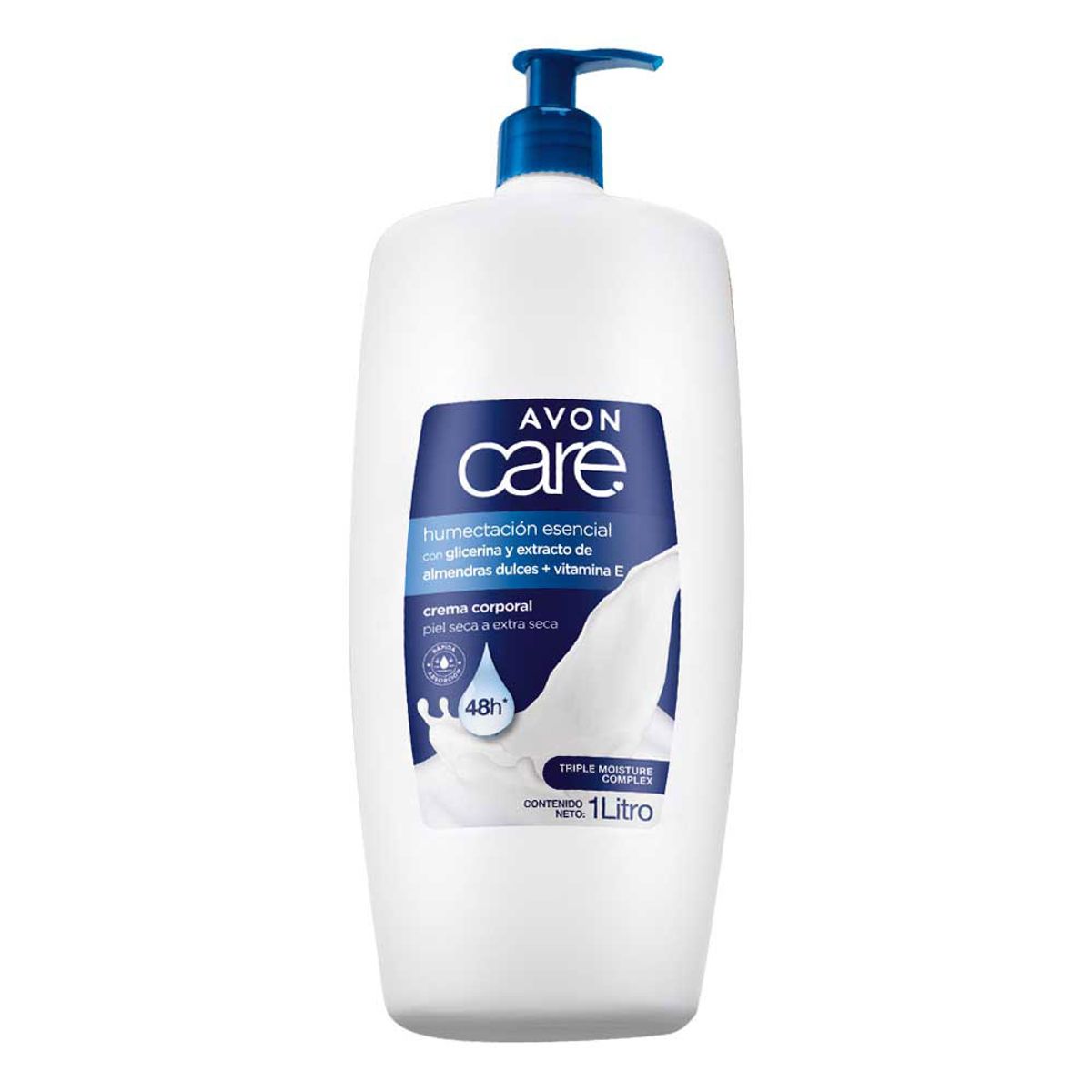 AVON - crema corporal avon care con glicerina y leche de almendras