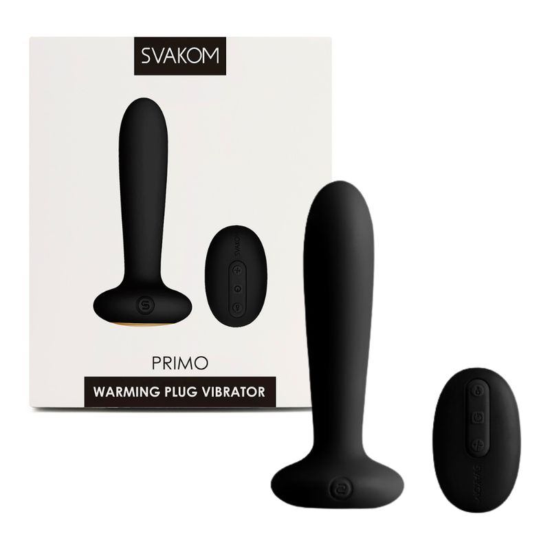 SVAKOM - Masajeador Prostatico Primo Negro Svakom