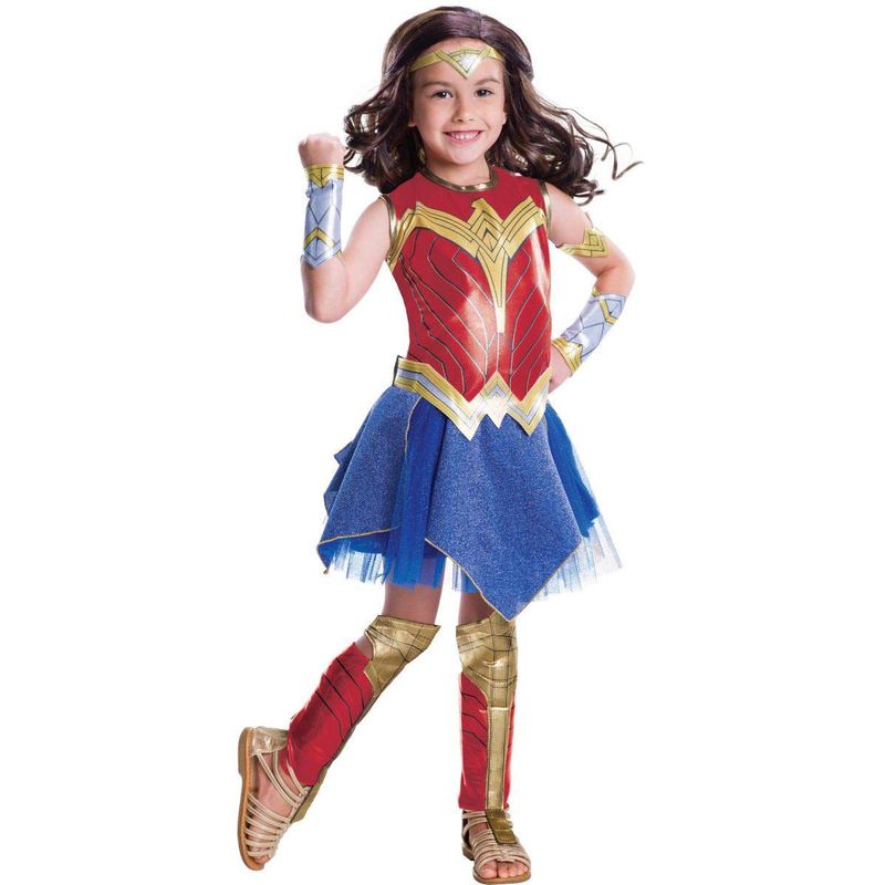 WONDER WOMAN - Disfraz Mujer Maravilla Wonder Woman Deluxe Niña