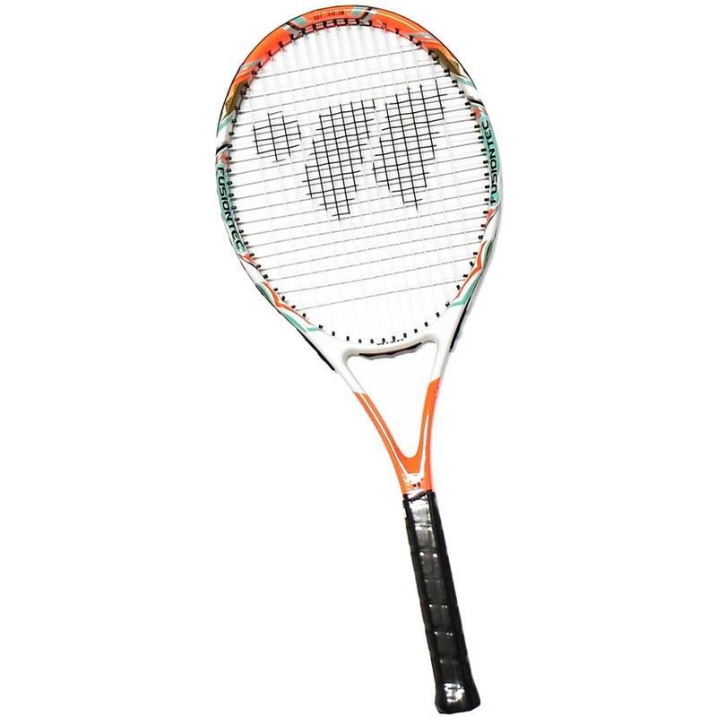 WISH - Raqueta de tenis de campo fusiontec 590 blanco/naranja