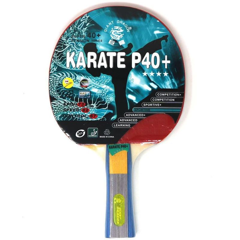 GENERICO - Raqueta para tenis de mesa giant dragon karate p40