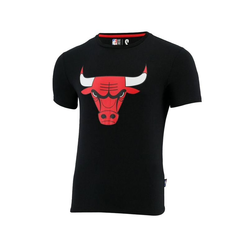 NBA - Camiseta Deportiva Hombre NBA Bulls - Negro