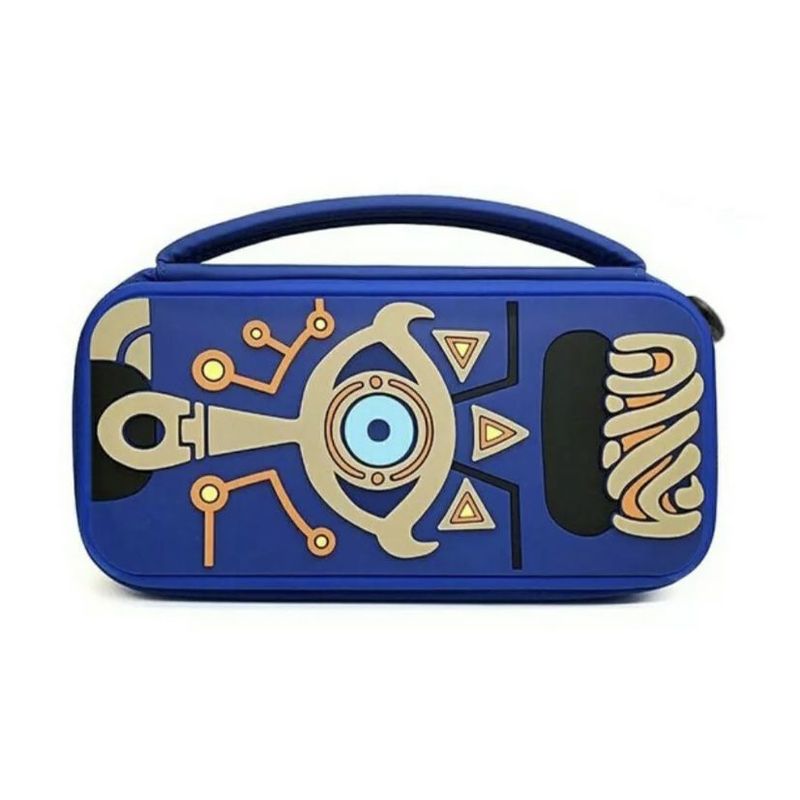 GENERICO - Estuche De Viaje Rígido Zelda Azul Para  Switch