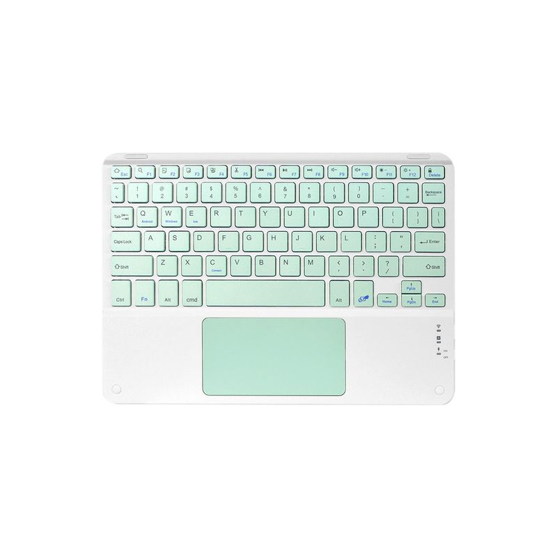 GENERICO - TECLADO +TANK PAD MOUSE 10IN  COLOR VERDE MENTA