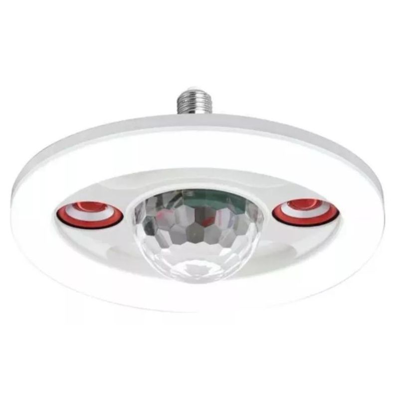 GENERICO - Lampara Rgb Musical Bluetooth Doble Parlante 36w