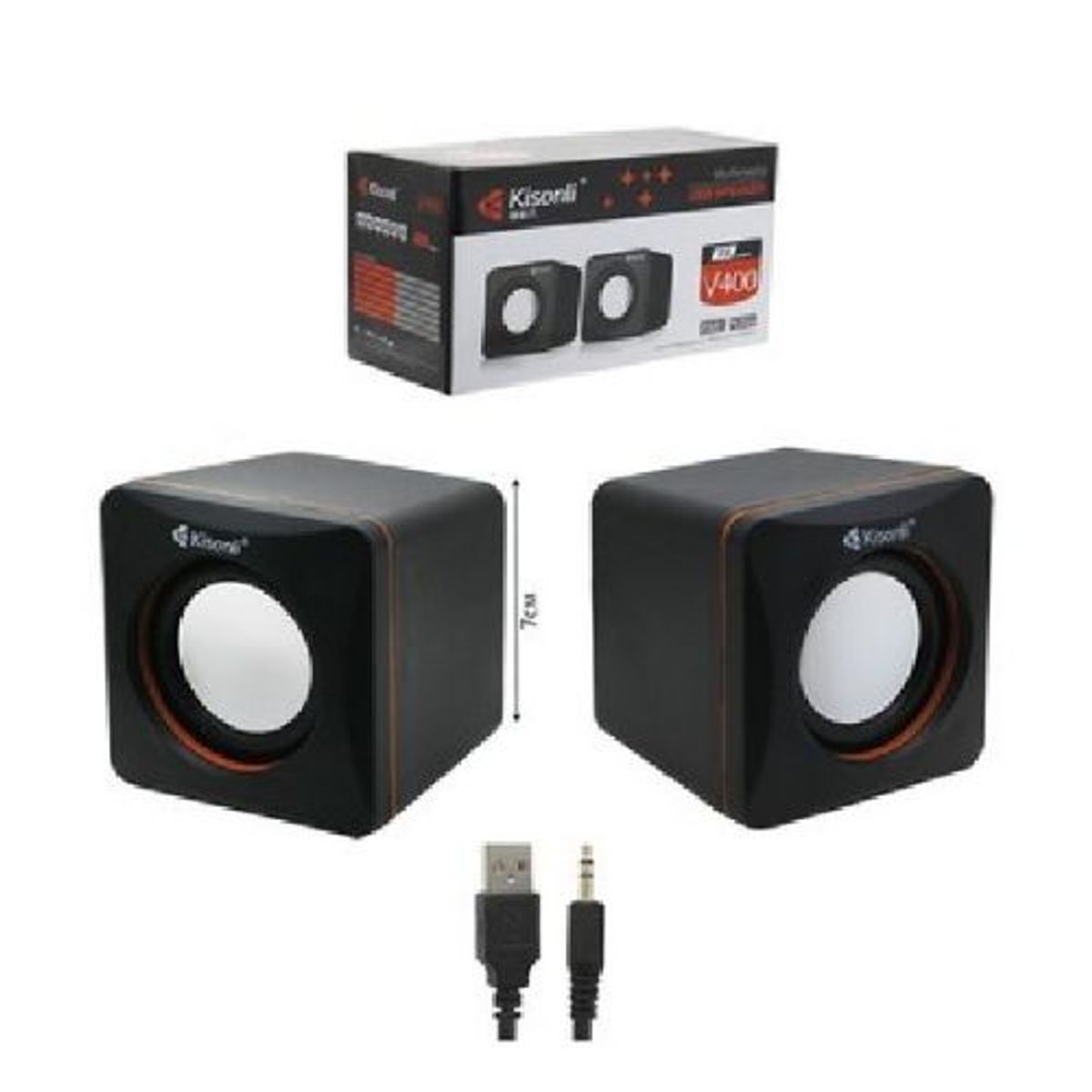 GENERICO - Parlantes para pc alámbricos.